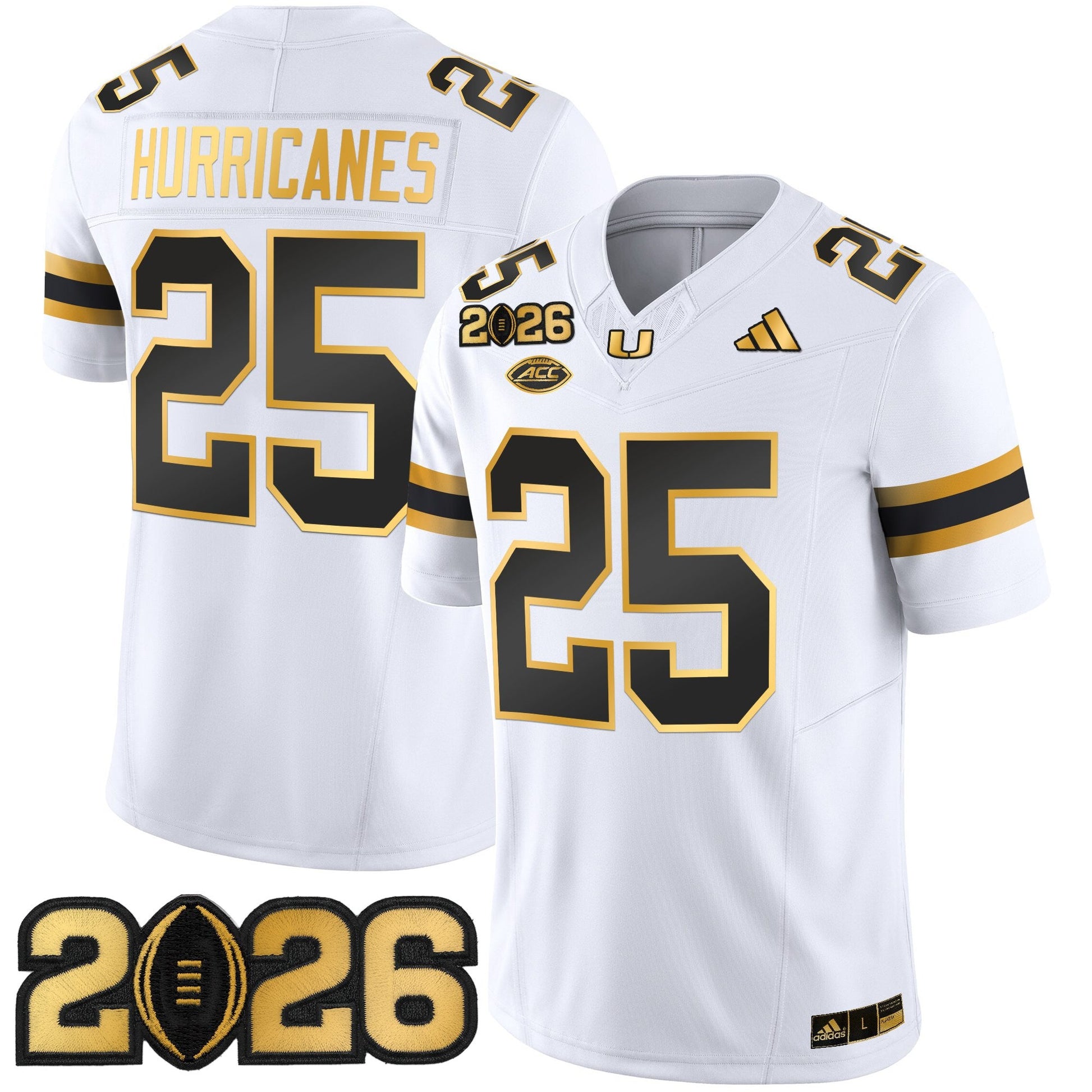 White Gold - #25 Hurricanes