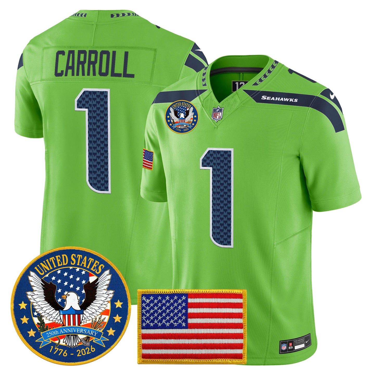 Green - Pete Carroll