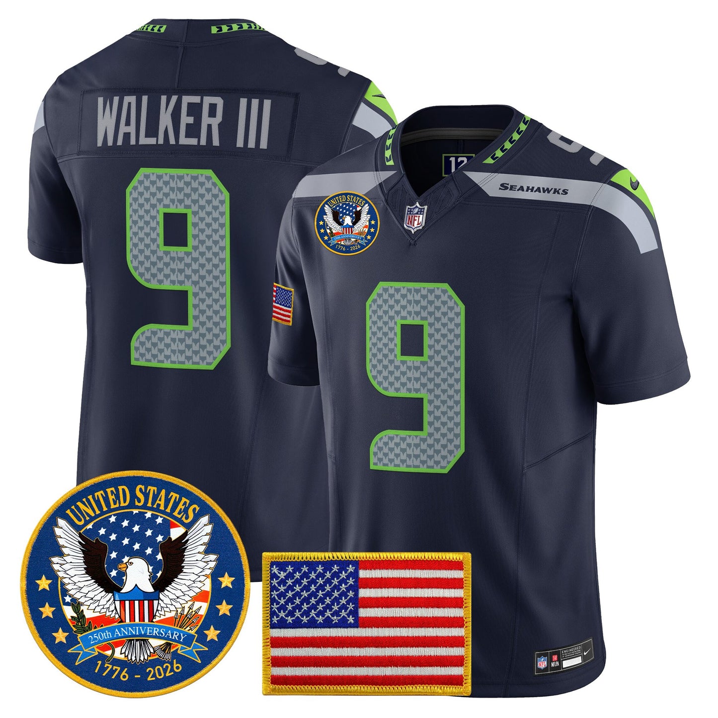 College Navy - Walker III