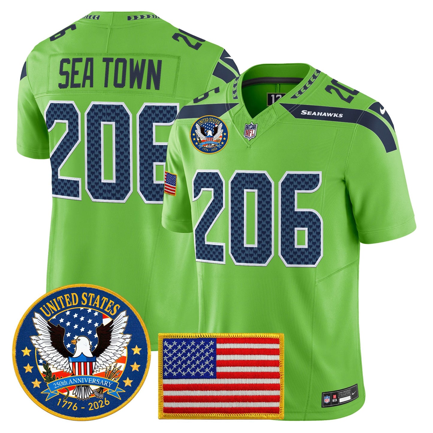 Green - Sea Town 206