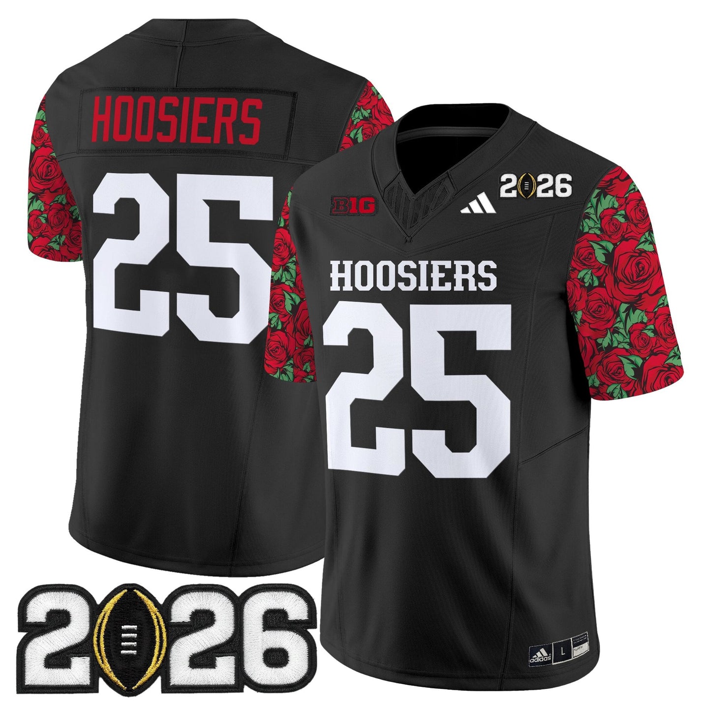 Black - #25 Hoosiers