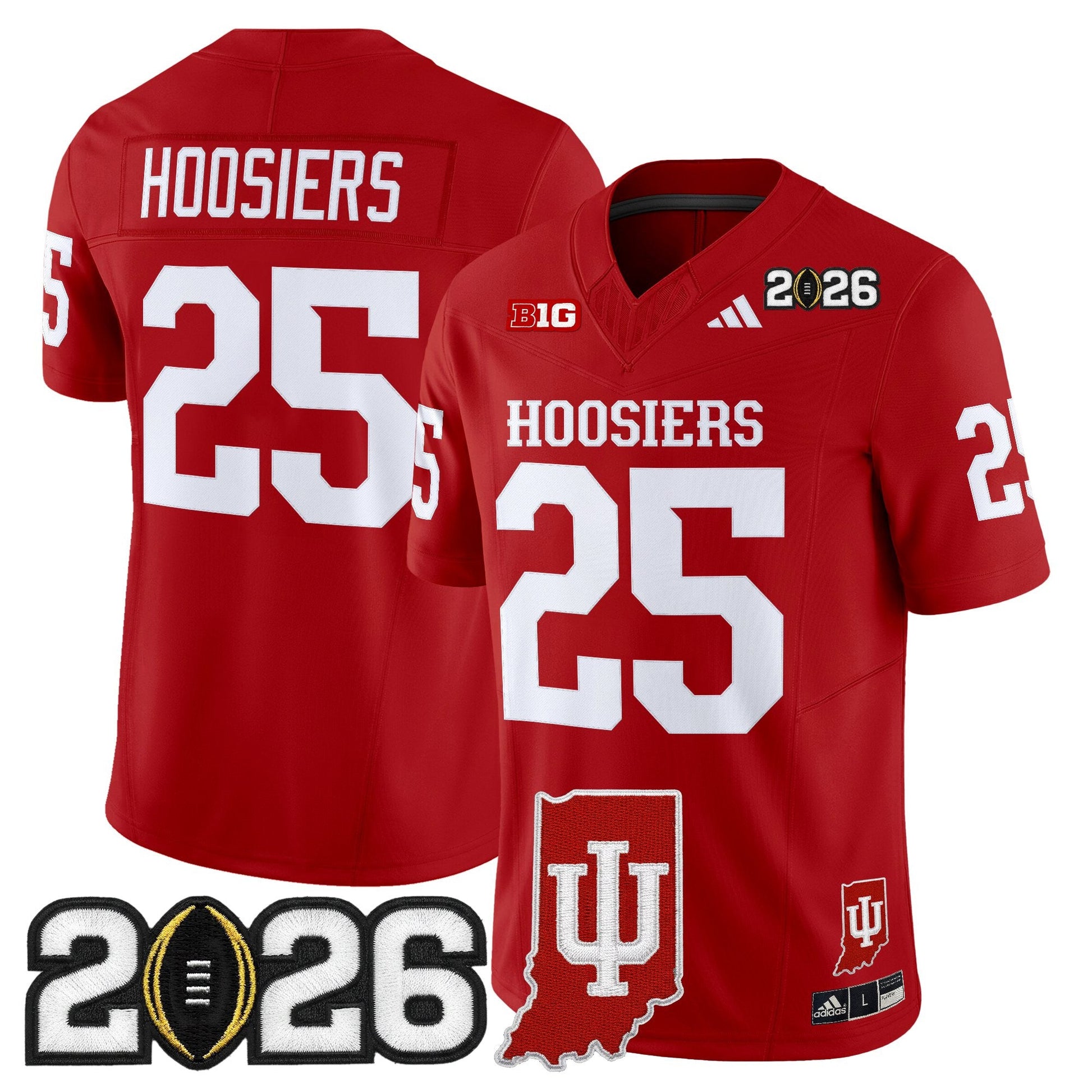 Crimson - #25 Hoosiers