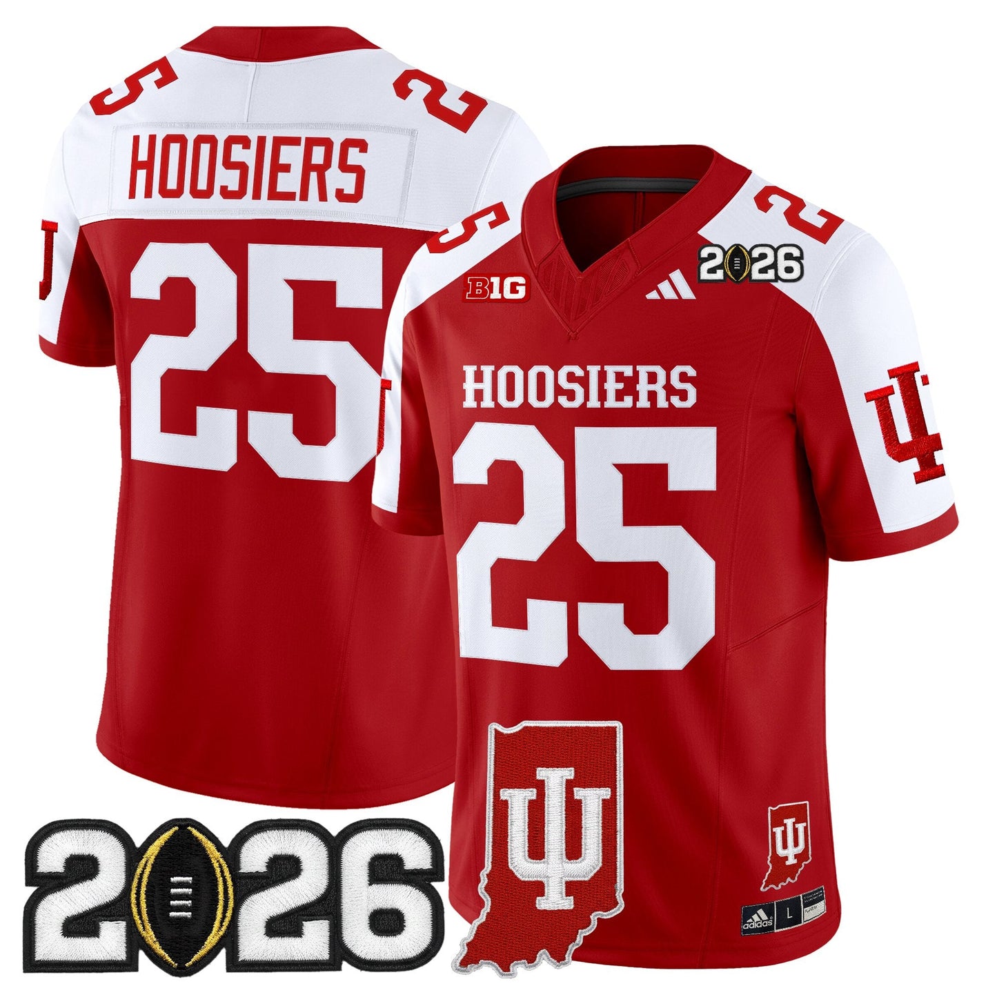 Crimson Alternate - #25 Hoosiers