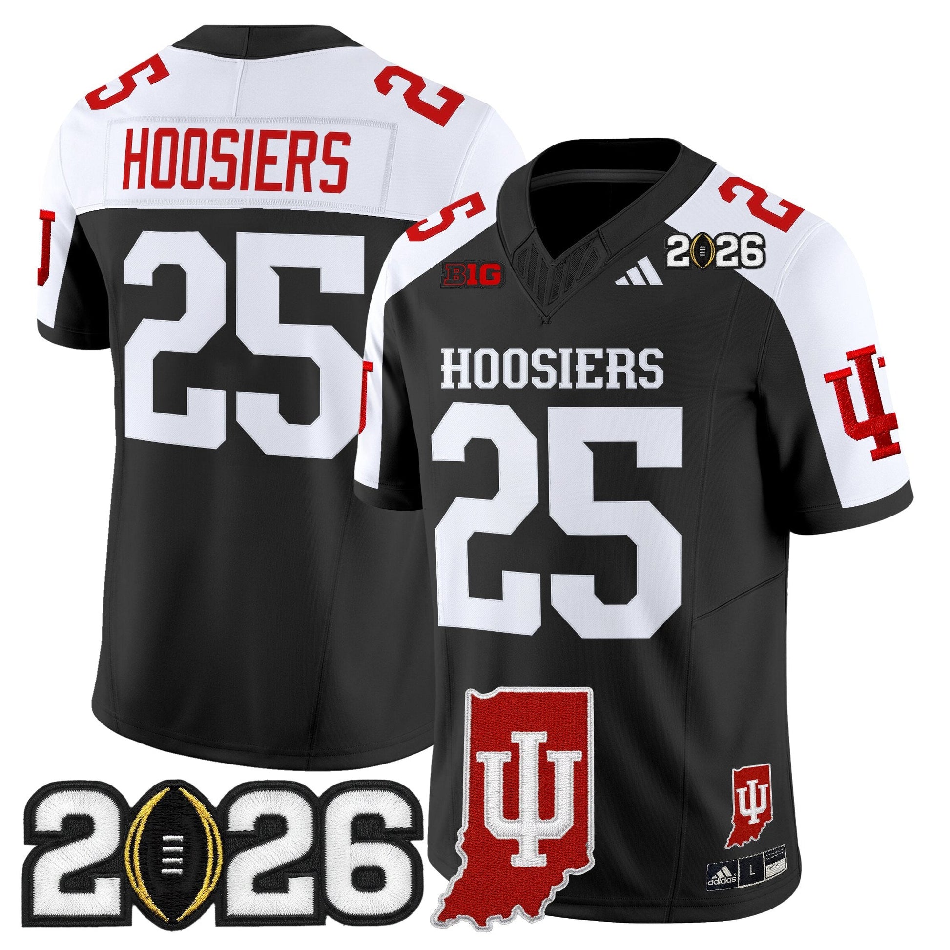 Black Alternate - #25 Hoosiers