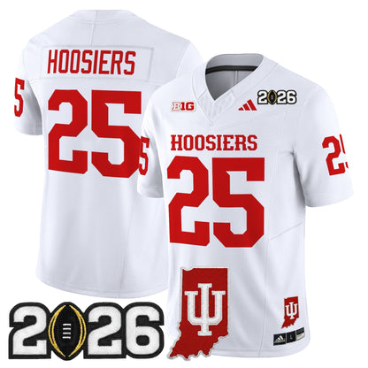White - #25 Hoosiers