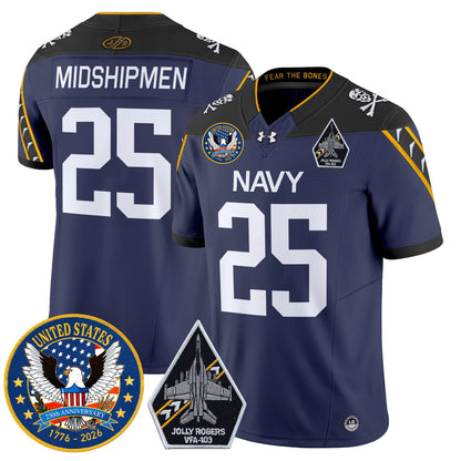 Navy - #25 Midshipmen