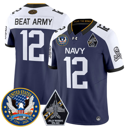 Navy Alternate - #12 Beat Army
