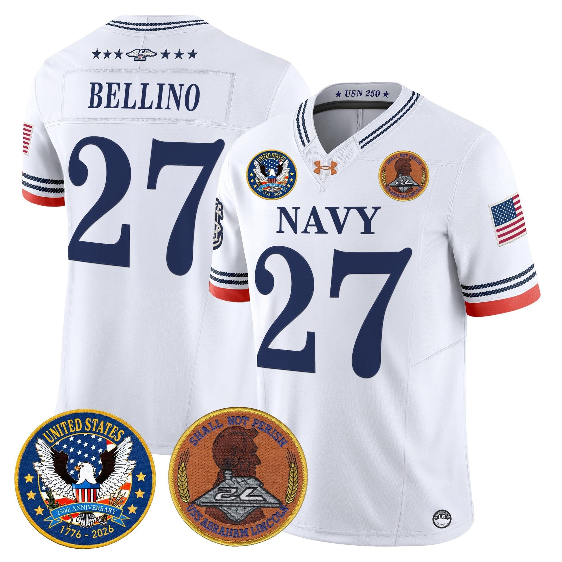 White - Joe Bellino