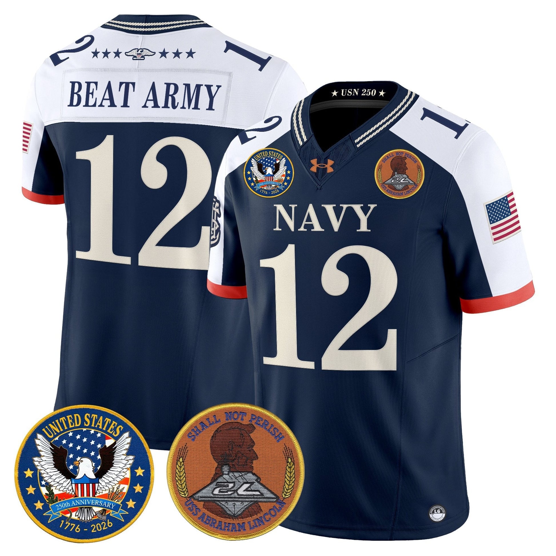 Navy Alternate - #12 Beat Army