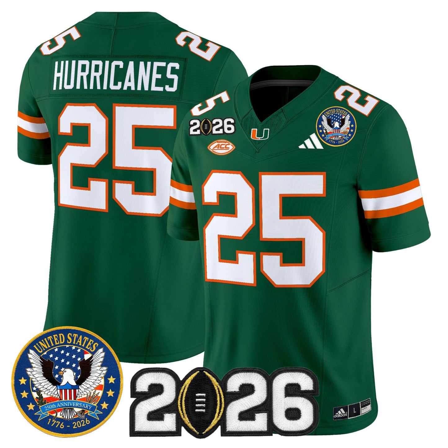 Green - #25 Hurricanes