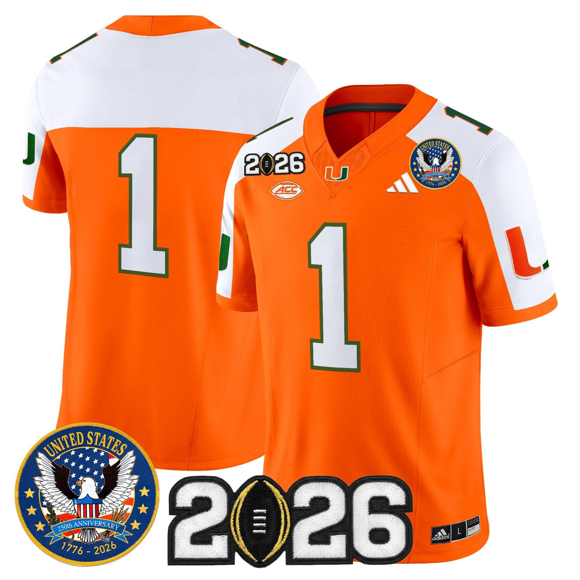 Orange Alternate - #1 Team