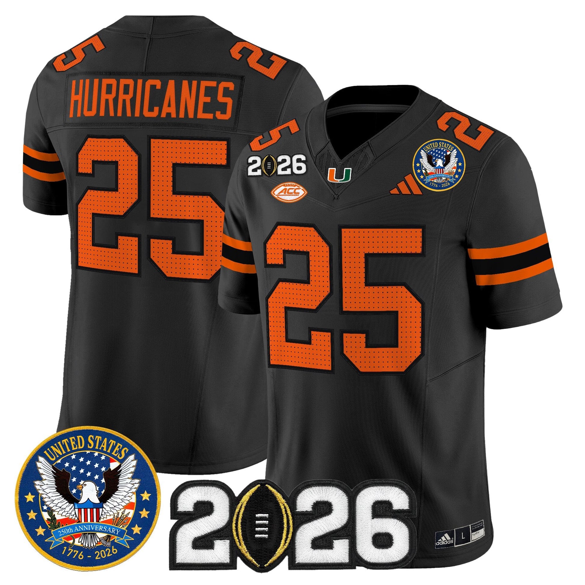 Black - #25 Hurricanes