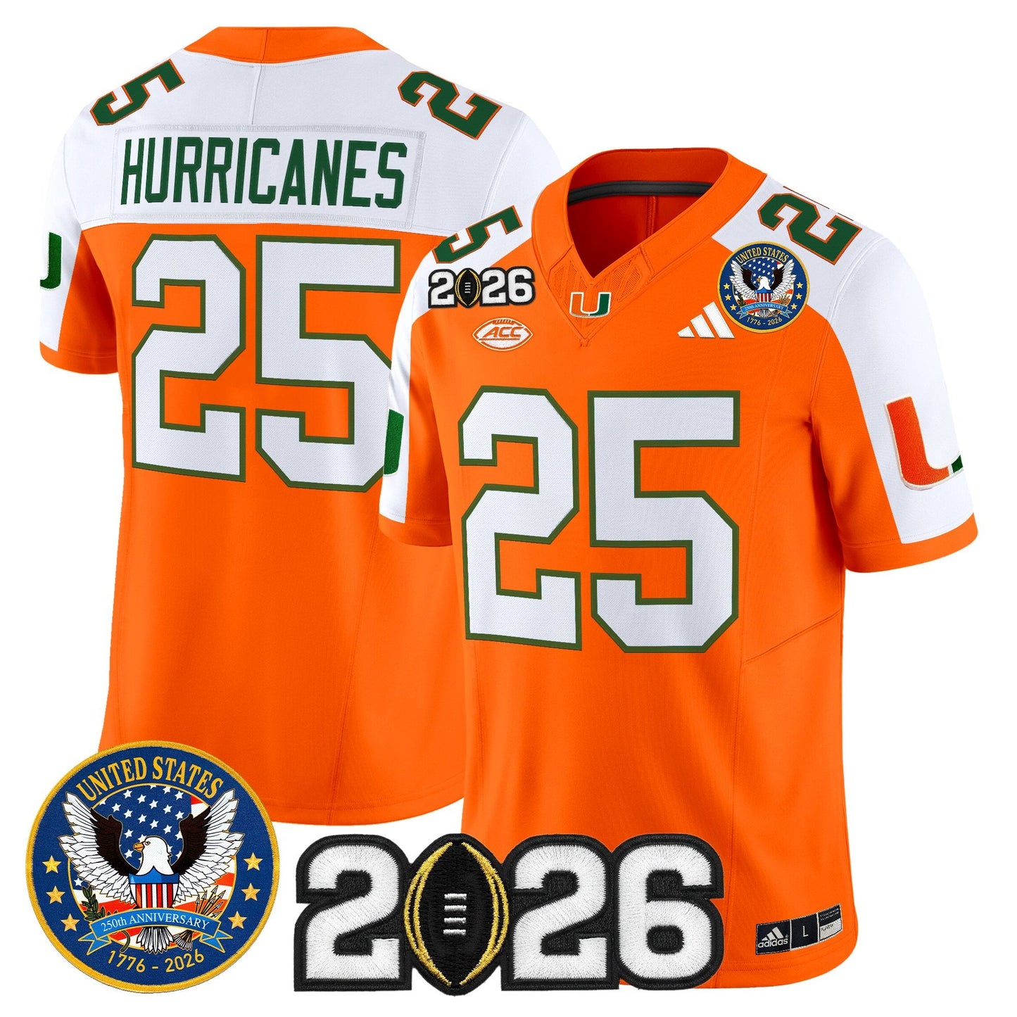 Orange Alternate - #25 Hurricanes