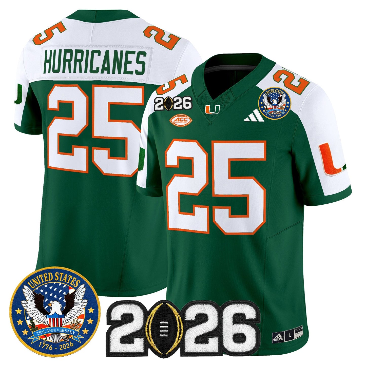 Green Alternate - #25 Hurricanes