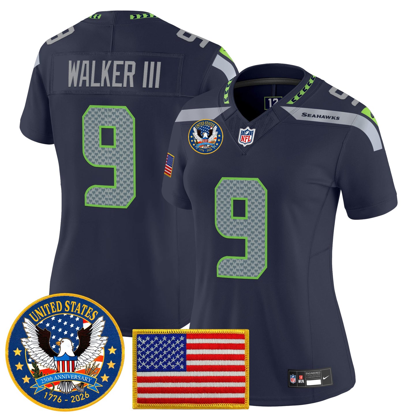 College Navy - Walker III