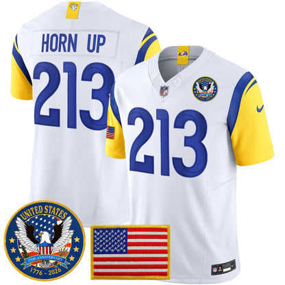 White - Horn Up 213