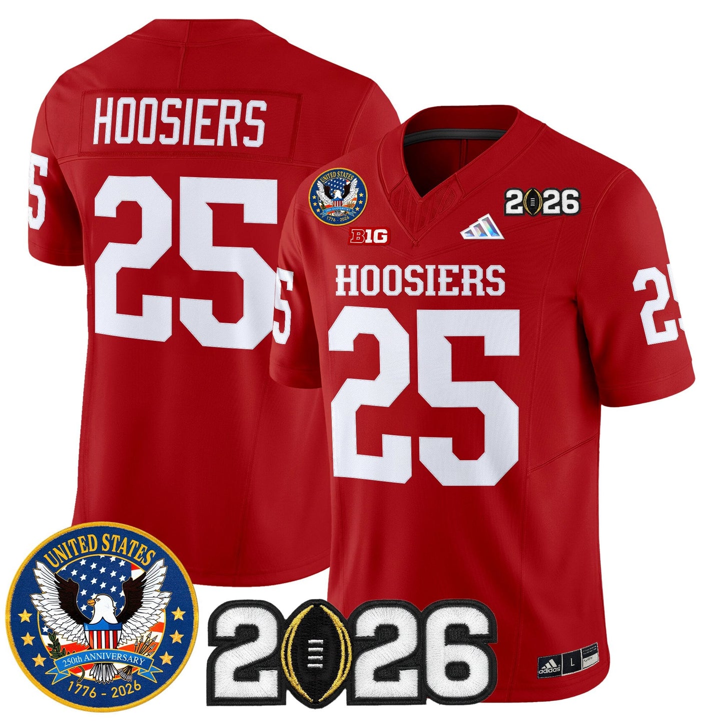 Crimson - #25 Hoosiers