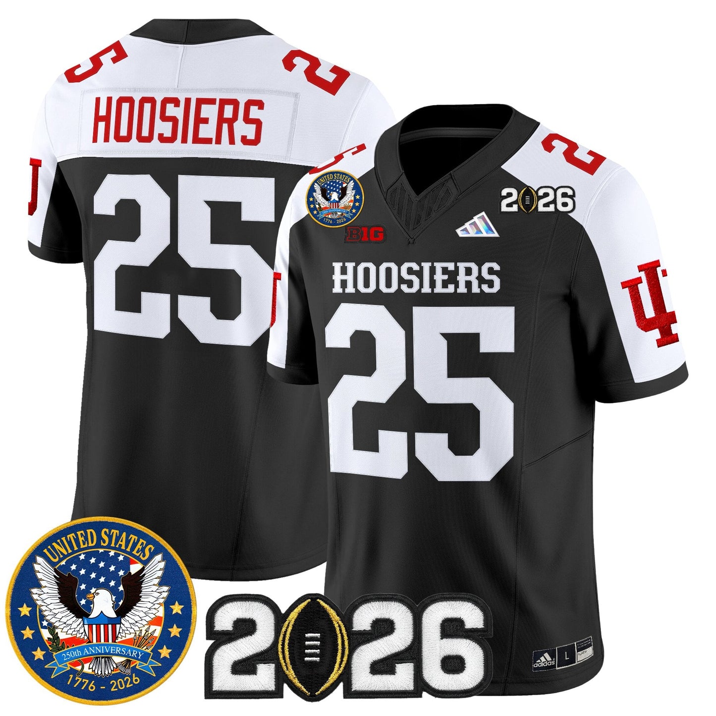 Black Alternate - #25 Hoosiers