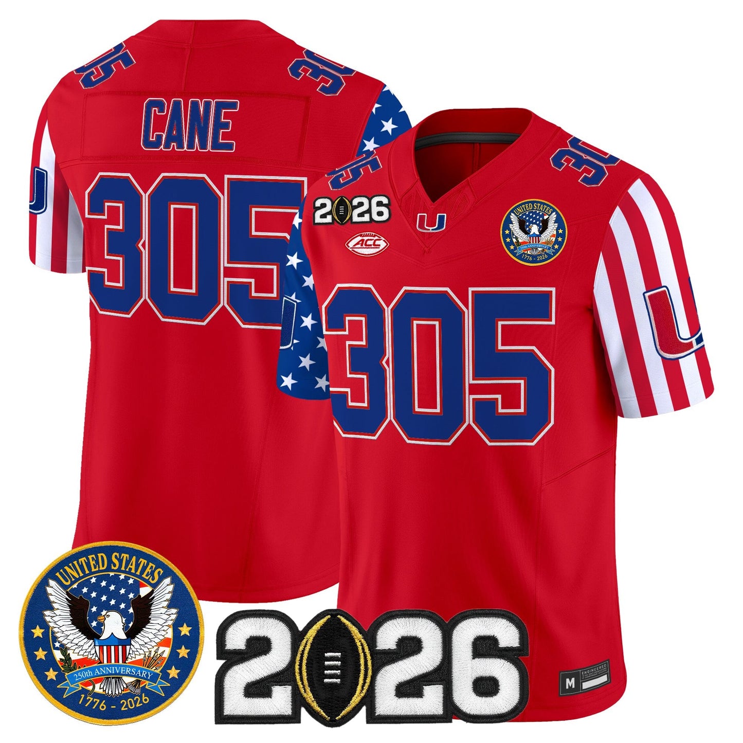 Red - Cane 305