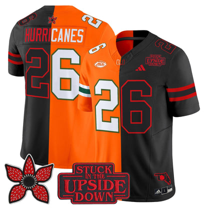 Orange-Black - #26 Hurricanes