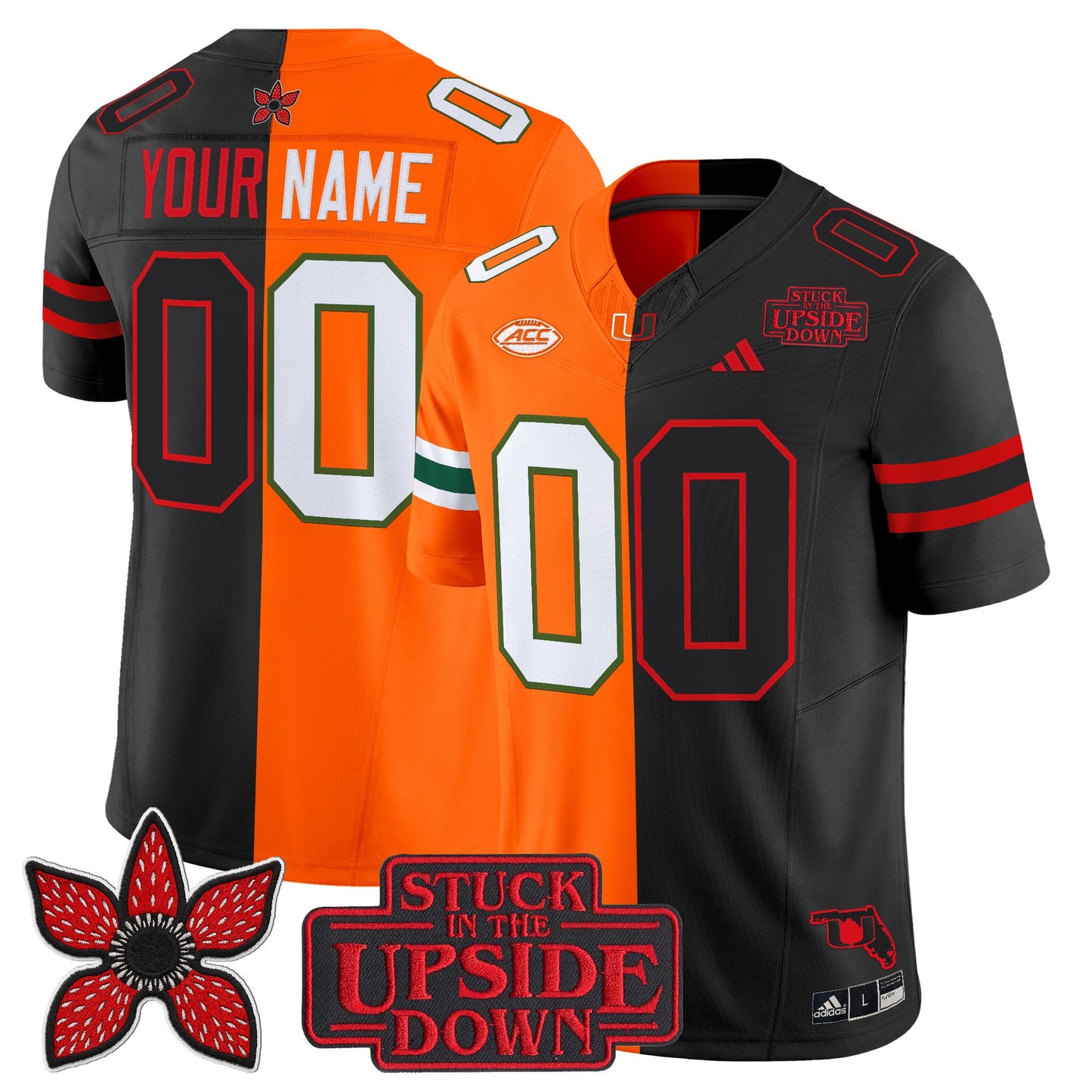 Orange-Black