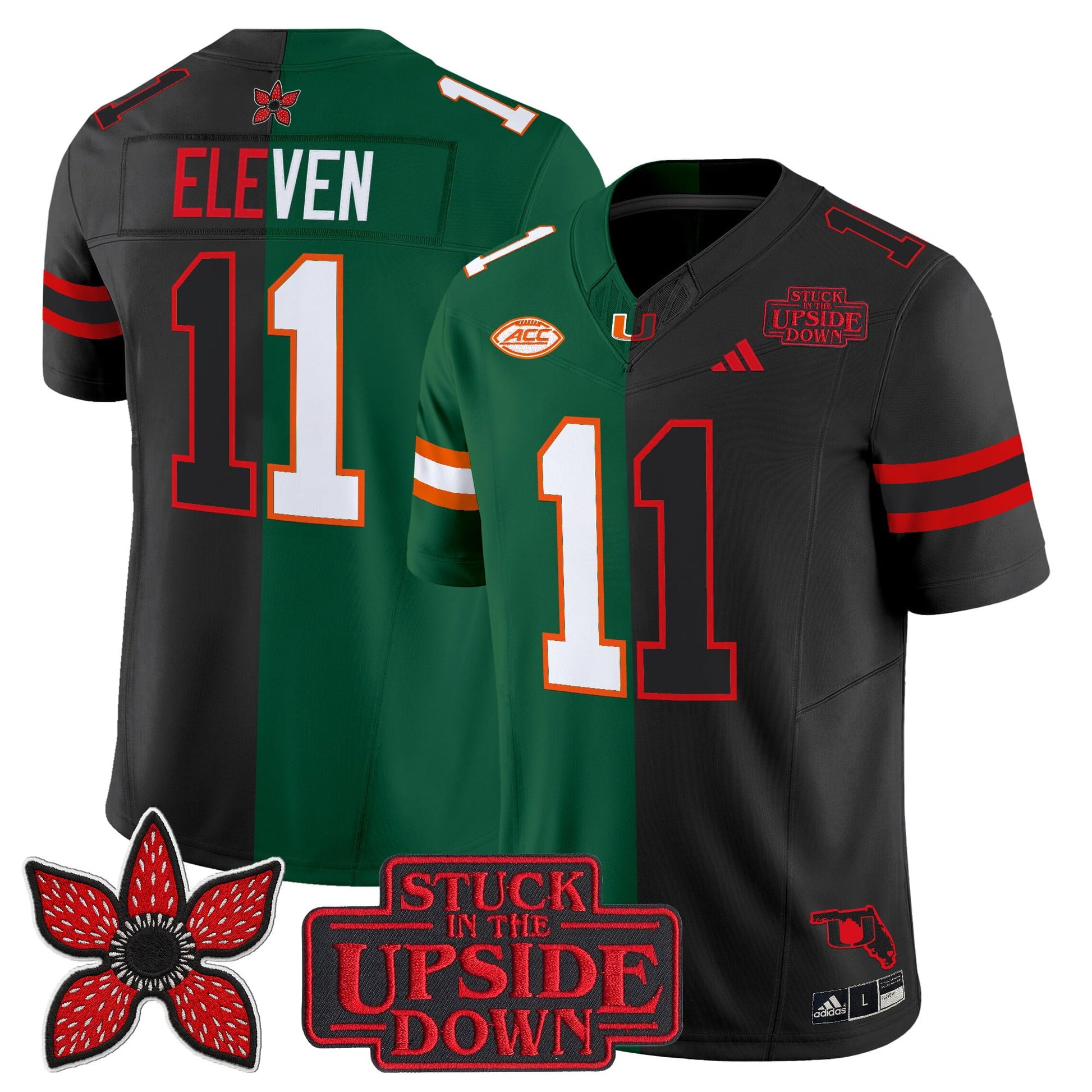 Green-Black - #11 Eleven