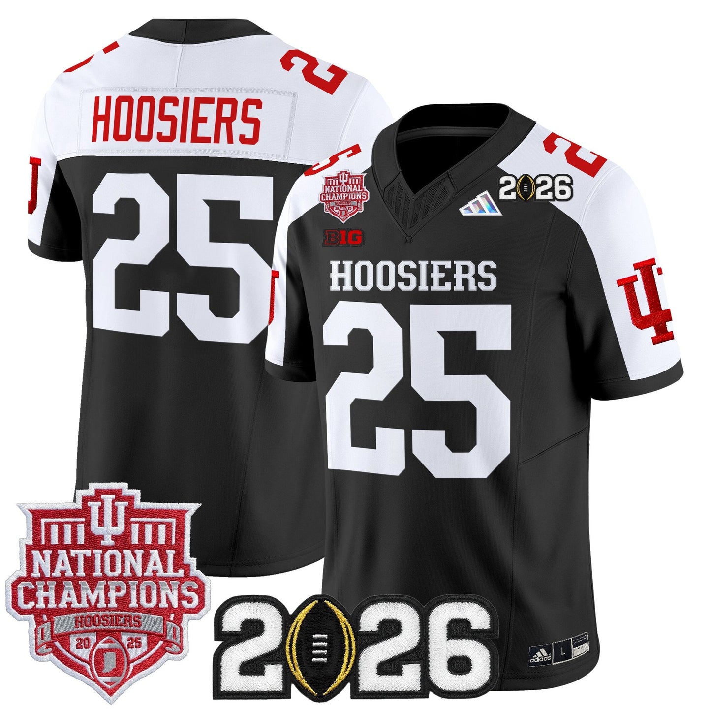 Black Alternate - #25 Hoosiers