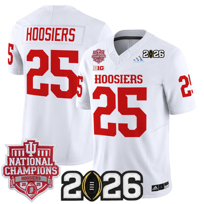White - #25 Hoosiers