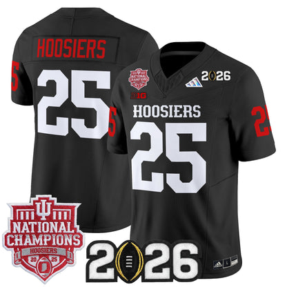 Black - #25 Hoosiers