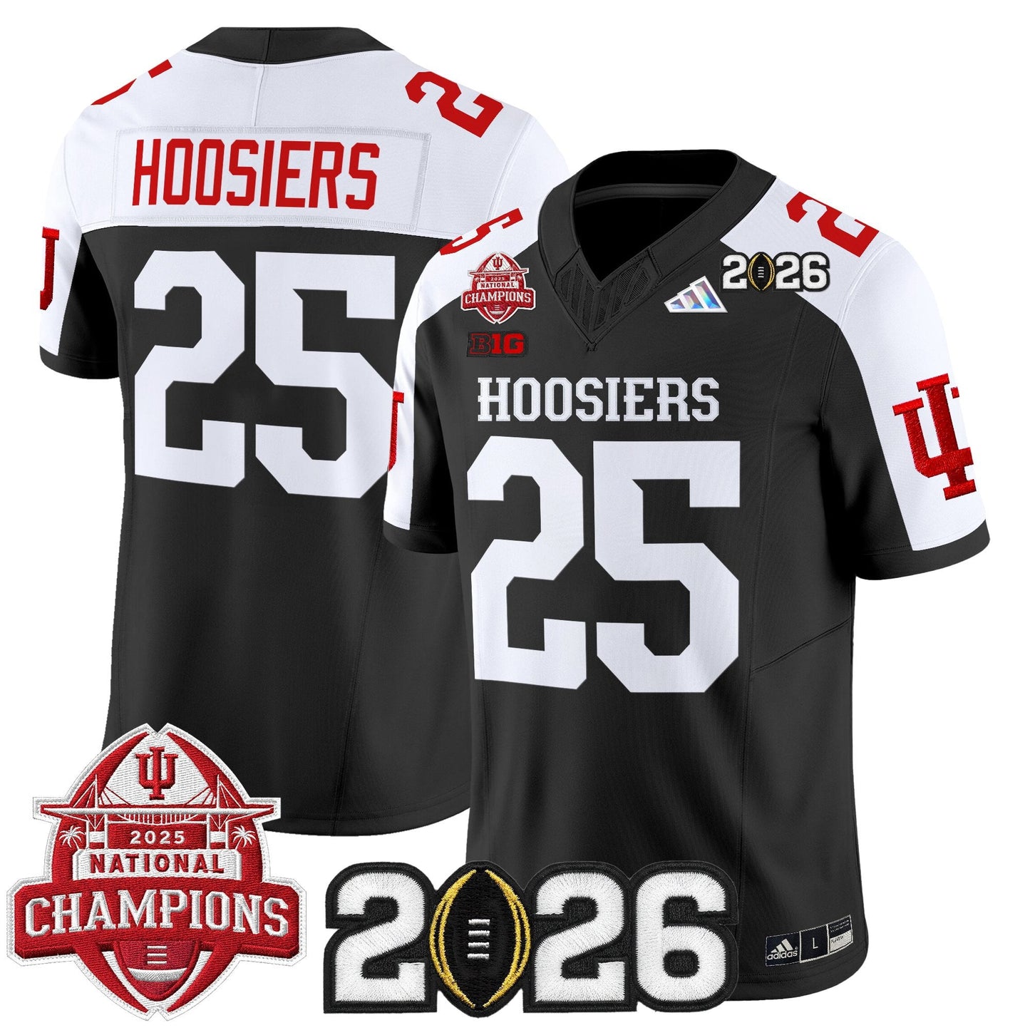 Black Alternate - #25 Hoosiers