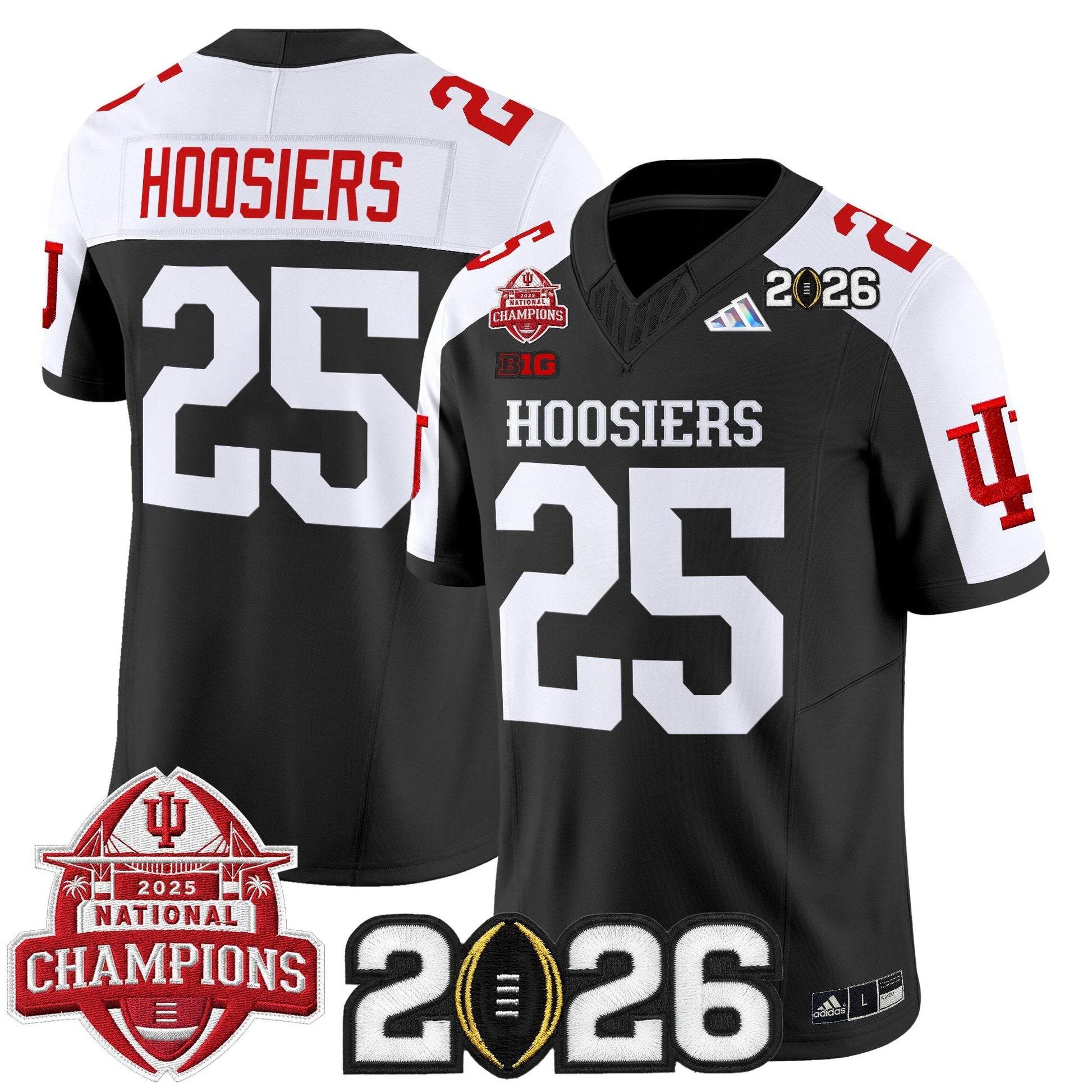 Black Alternate - #25 Hoosiers