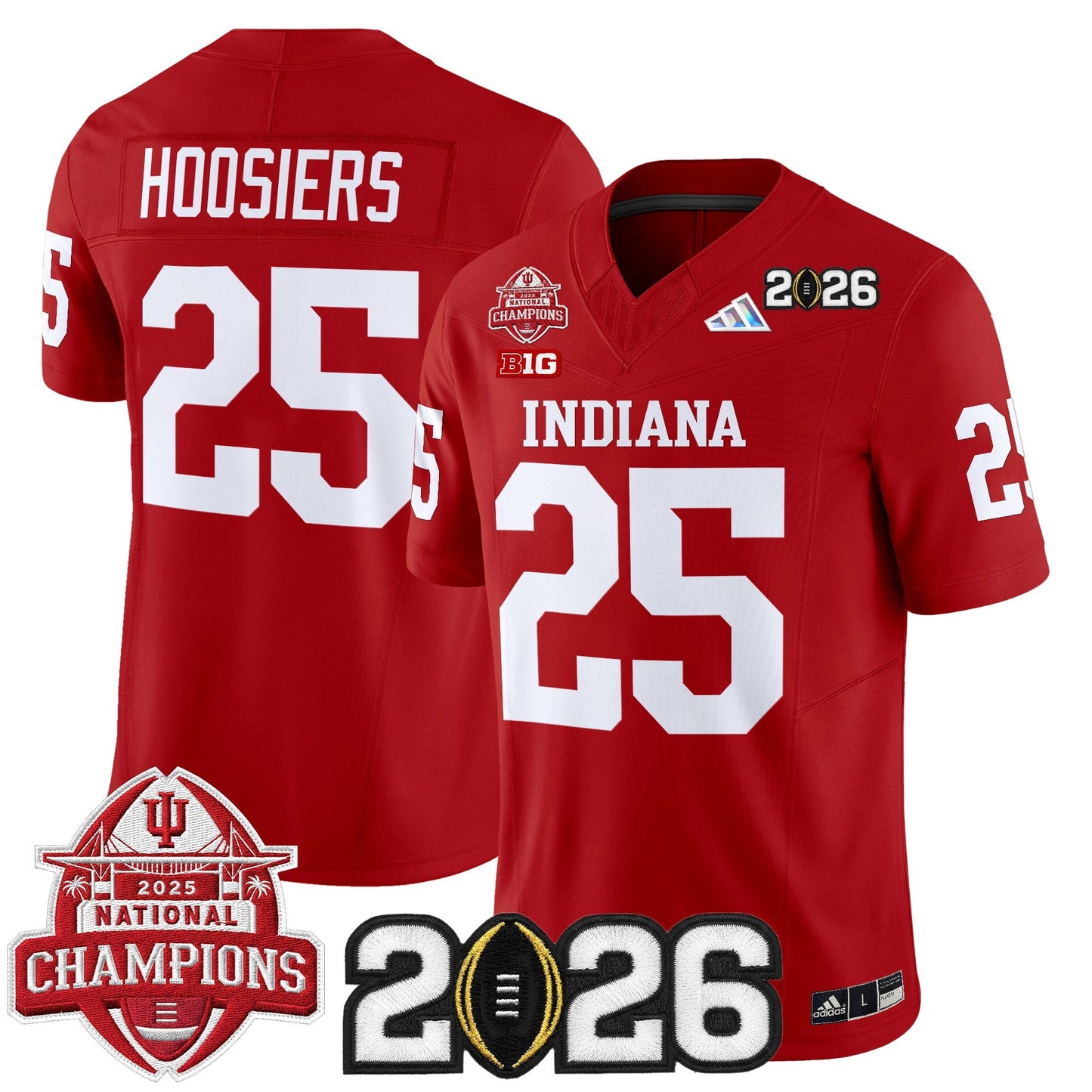 Crimson - #25 Hoosiers