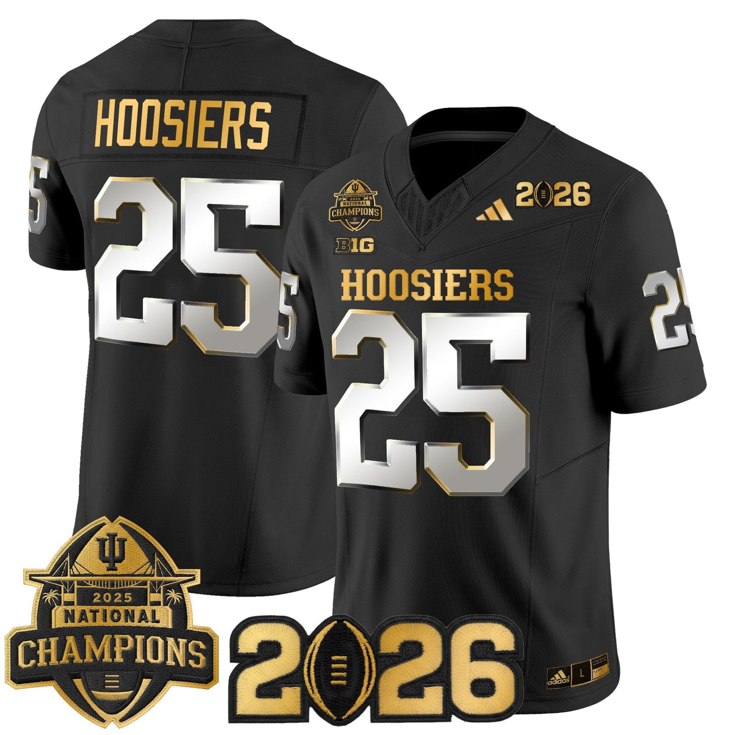 Black Limited - #25 Hoosiers