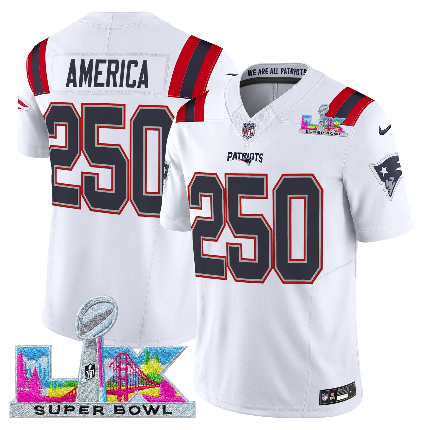 White - #250 America