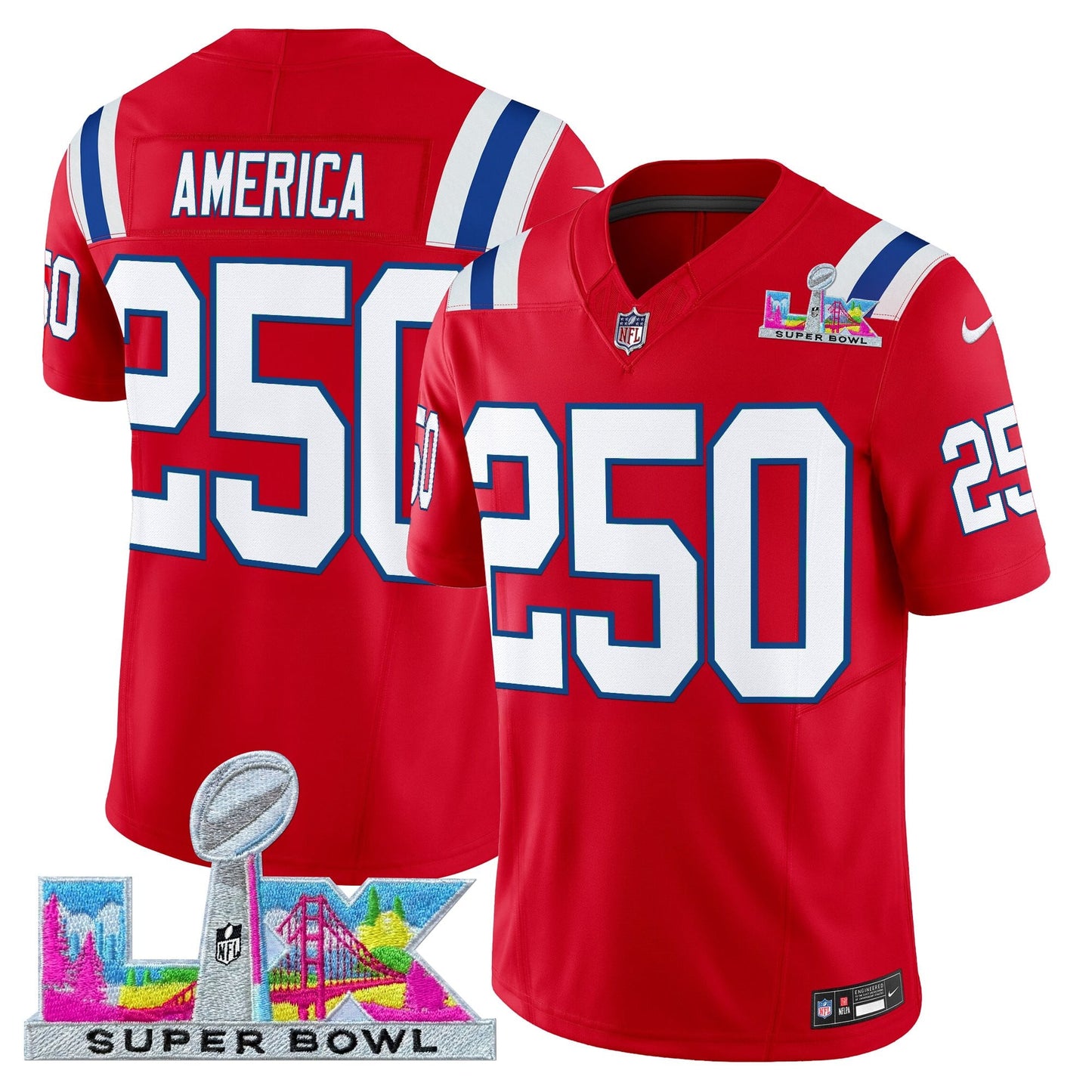 Red - #250 America