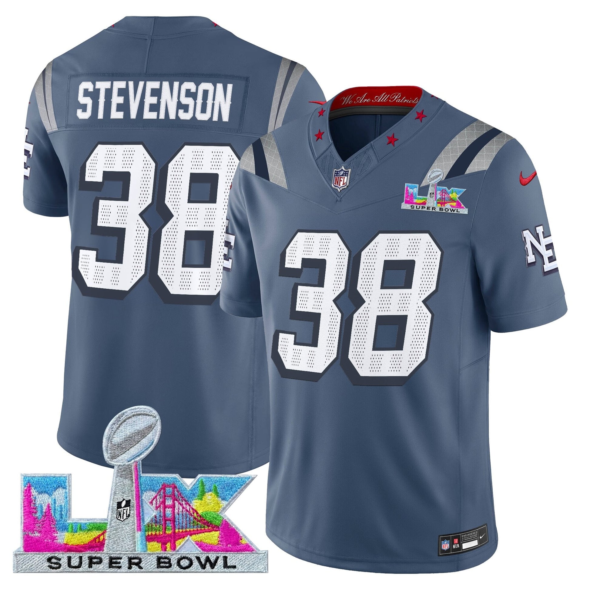 Storm Blue - Rhamondre Stevenson