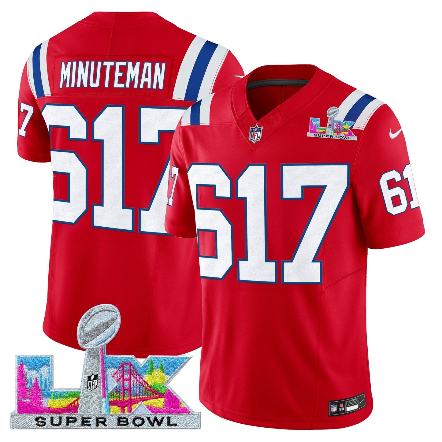 Red - Minuteman 617