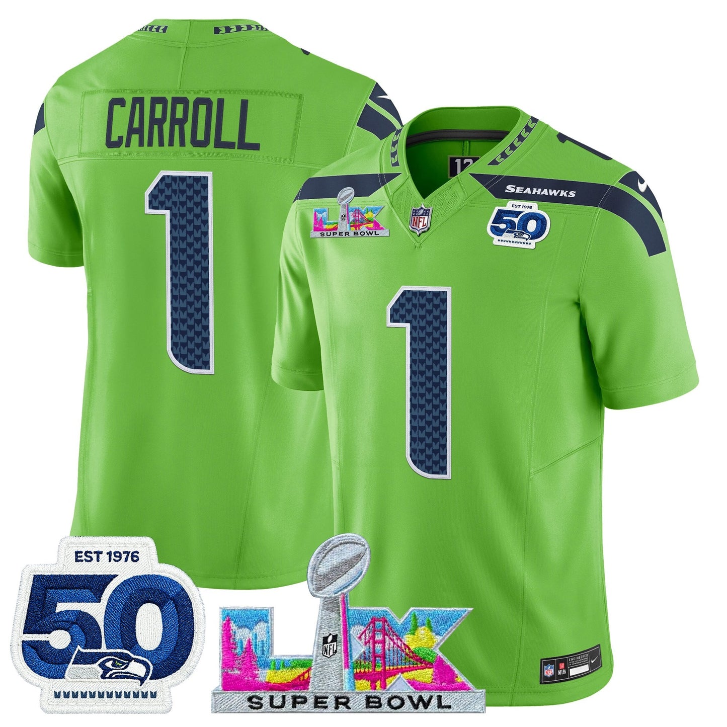 Green - Pete Carroll