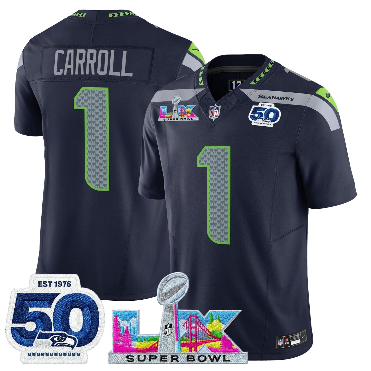 College Navy - Pete Carroll