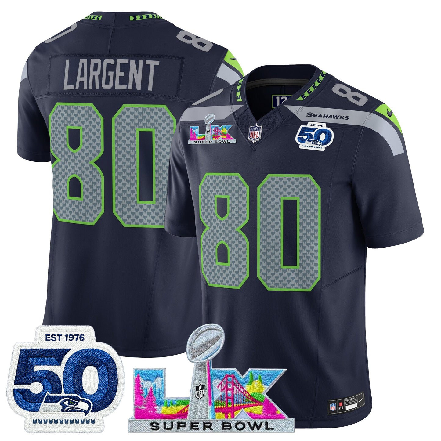 College Navy - Steve Largent