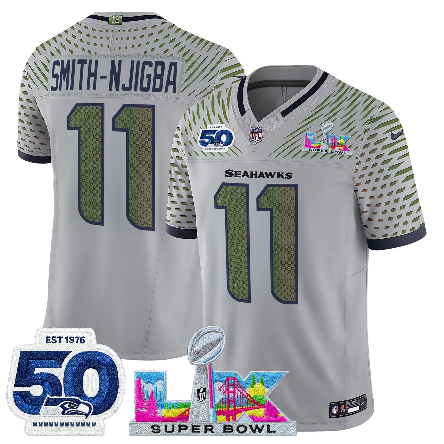 Wolf Gray - Smith-Njigba