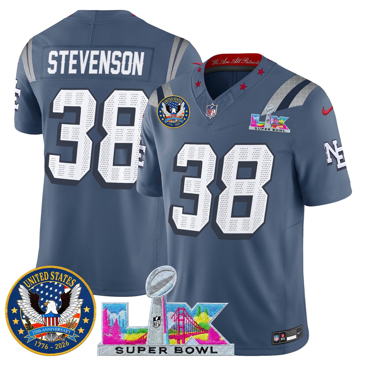 Storm Blue - Rhamondre Stevenson