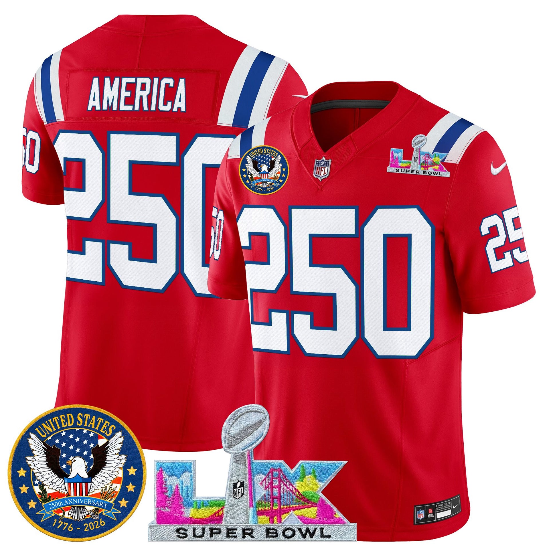 Red - #250 America