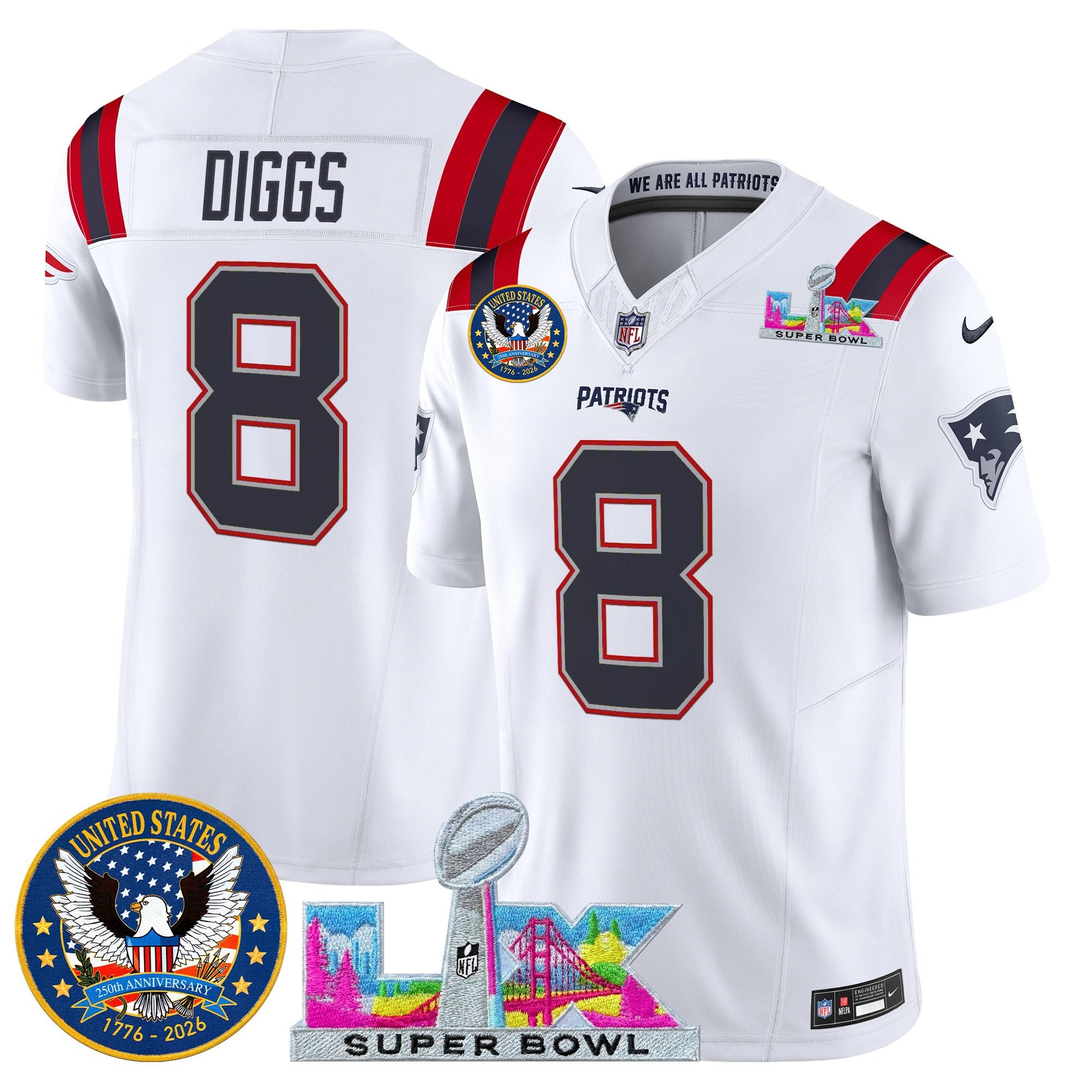 White - Stefon Diggs