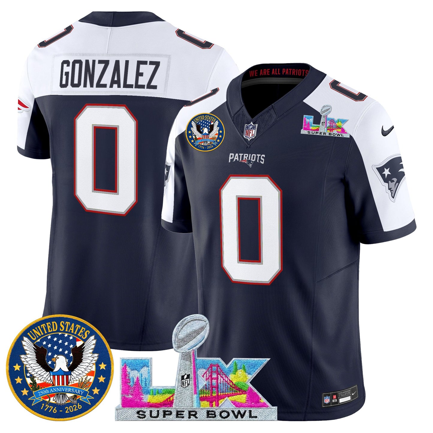 Navy Alternate - Christian Gonzalez