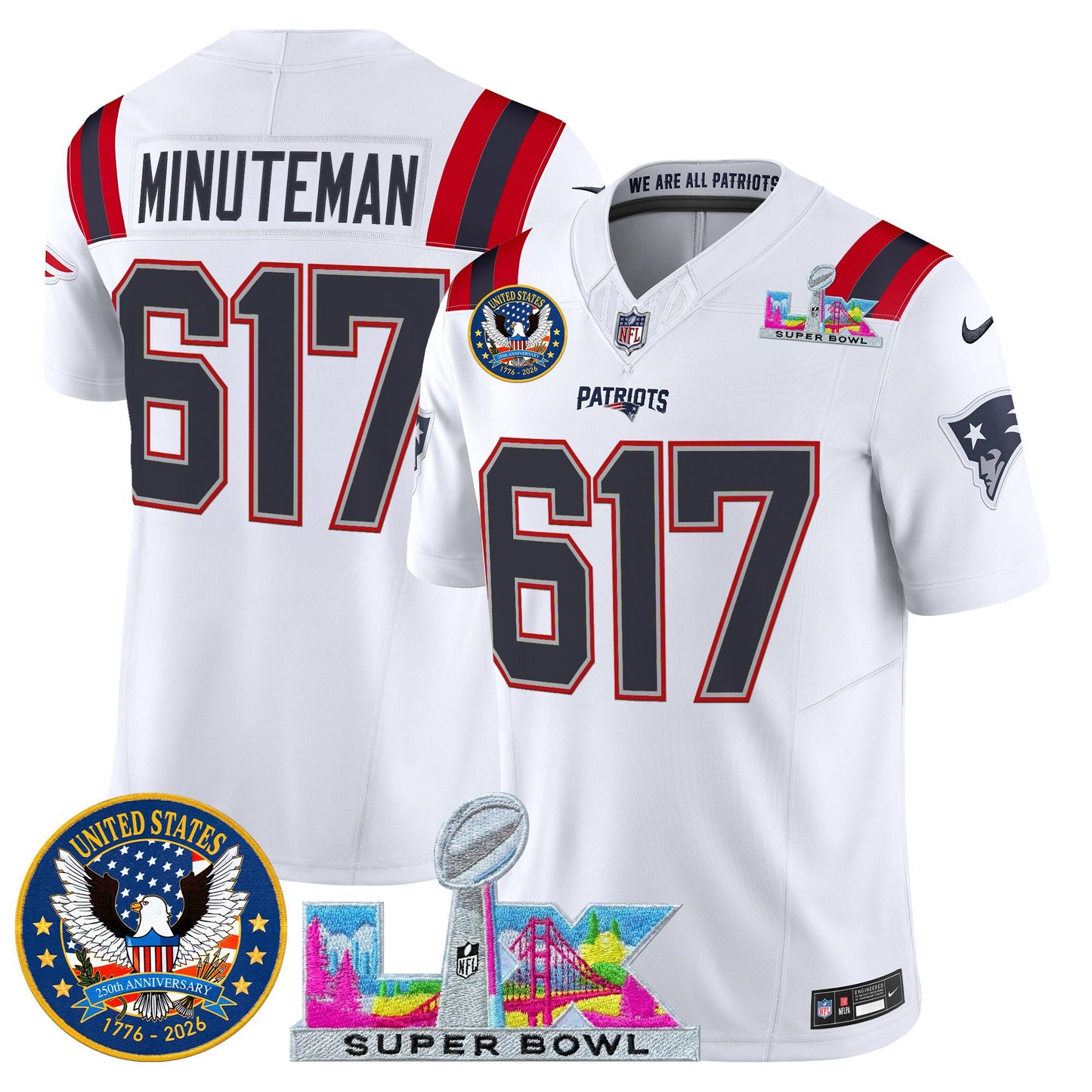 White - Minuteman 617