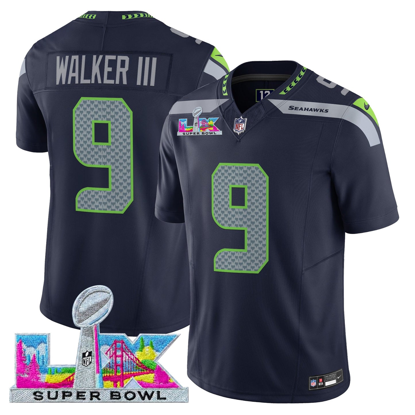 College Navy - Walker III