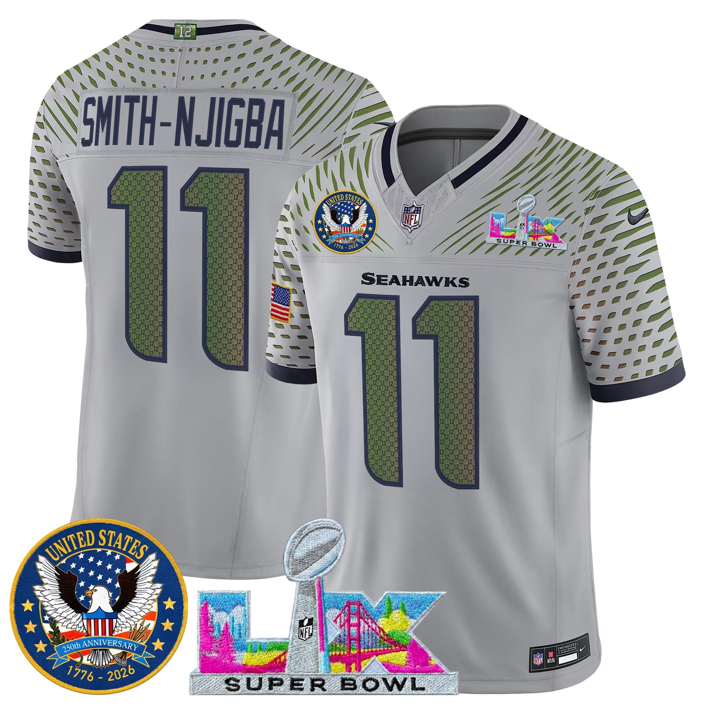 Wolf Gray - Smith-Njigba