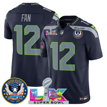 College Navy - 12Th Fan
