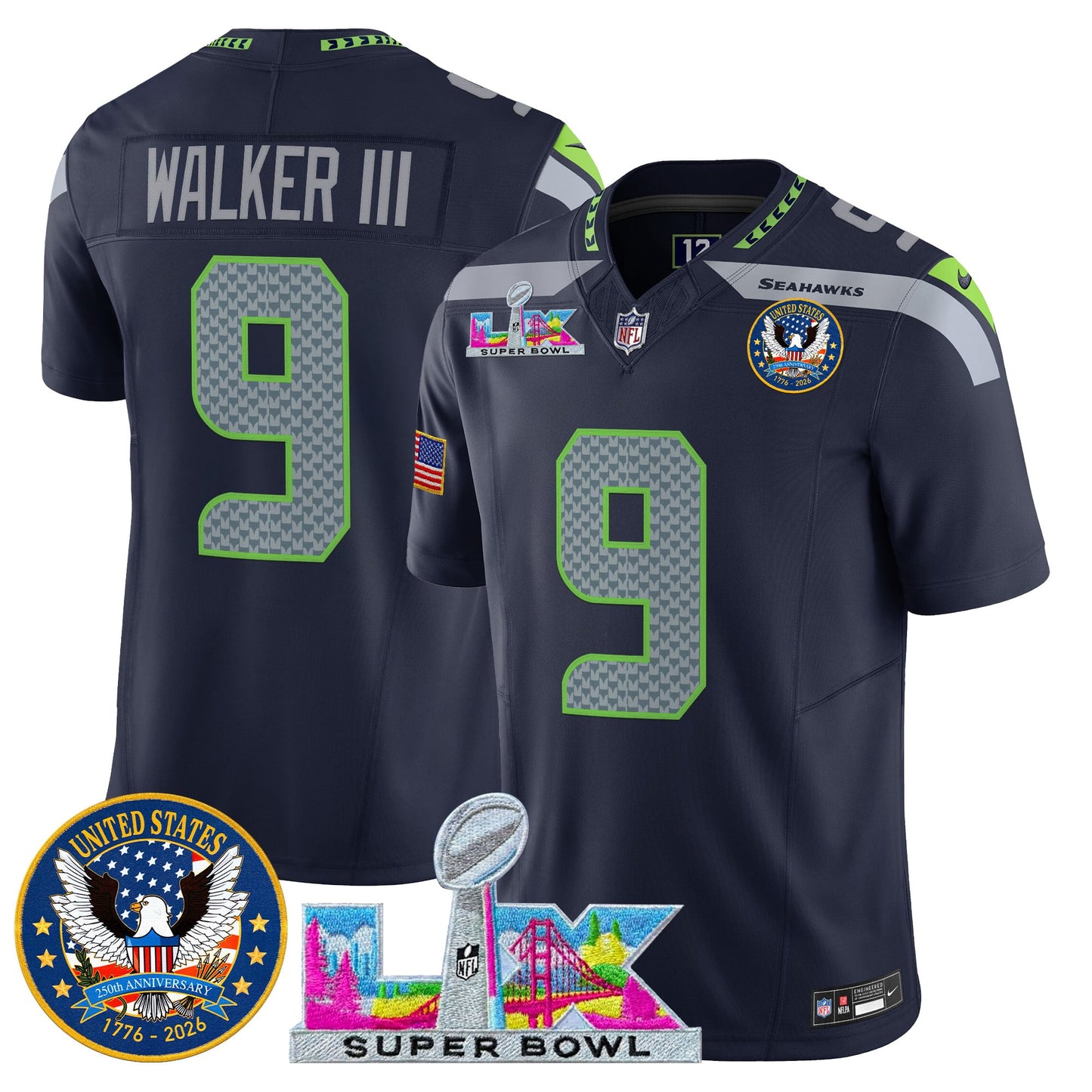 College Navy - Walker III